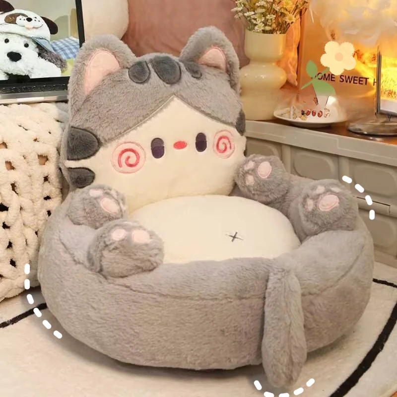 Kawaii Cute Lazy Sofa Chair Tatami Animal Soft Single Living Room Kids Sofa Children Modern Divano Soggiorno Bedroom Furniture