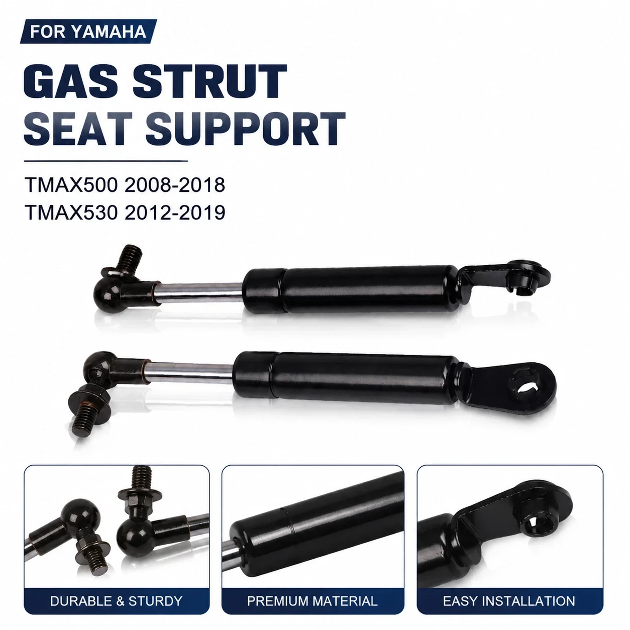 Fit For 2008 - 2018 TMAX500 TMAX530 TMAX 530 Motorcycle Accessories Struts Arms Lift Supports Shock Absorbers Lift Seat T-MAX500