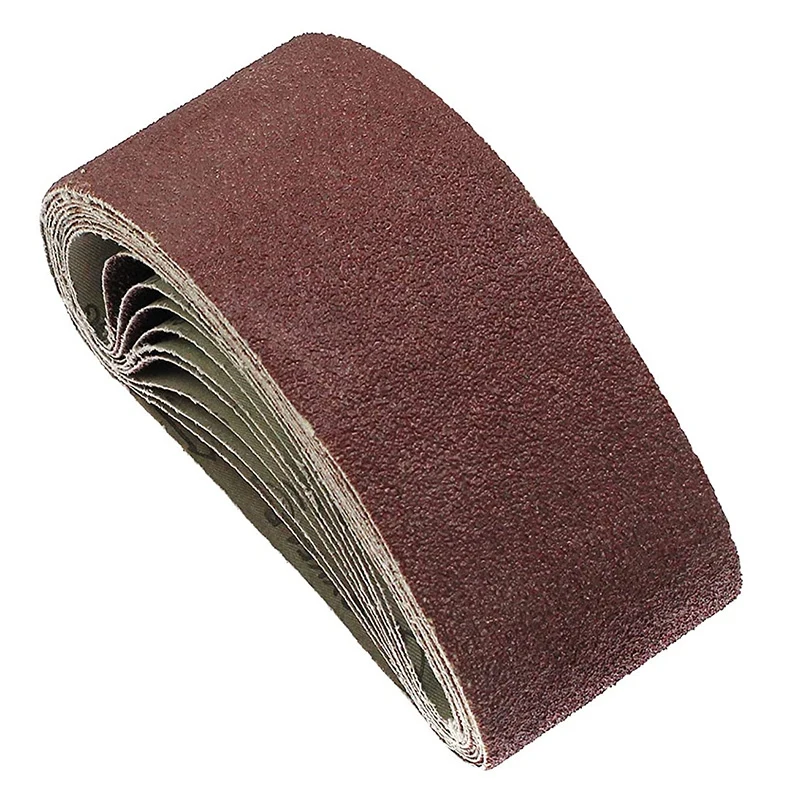 12Pcs 75X457mm Abrasive Sanding Belts 40-1000 Grits Abrasive Bands for Sander Power Tools