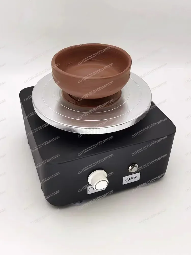Rechargeable Electric Pottery Wheel Machine for Art Crafts Ceramics Clay Pottery Tools MINI Pottery Turntable 0-160RPM 2000MA