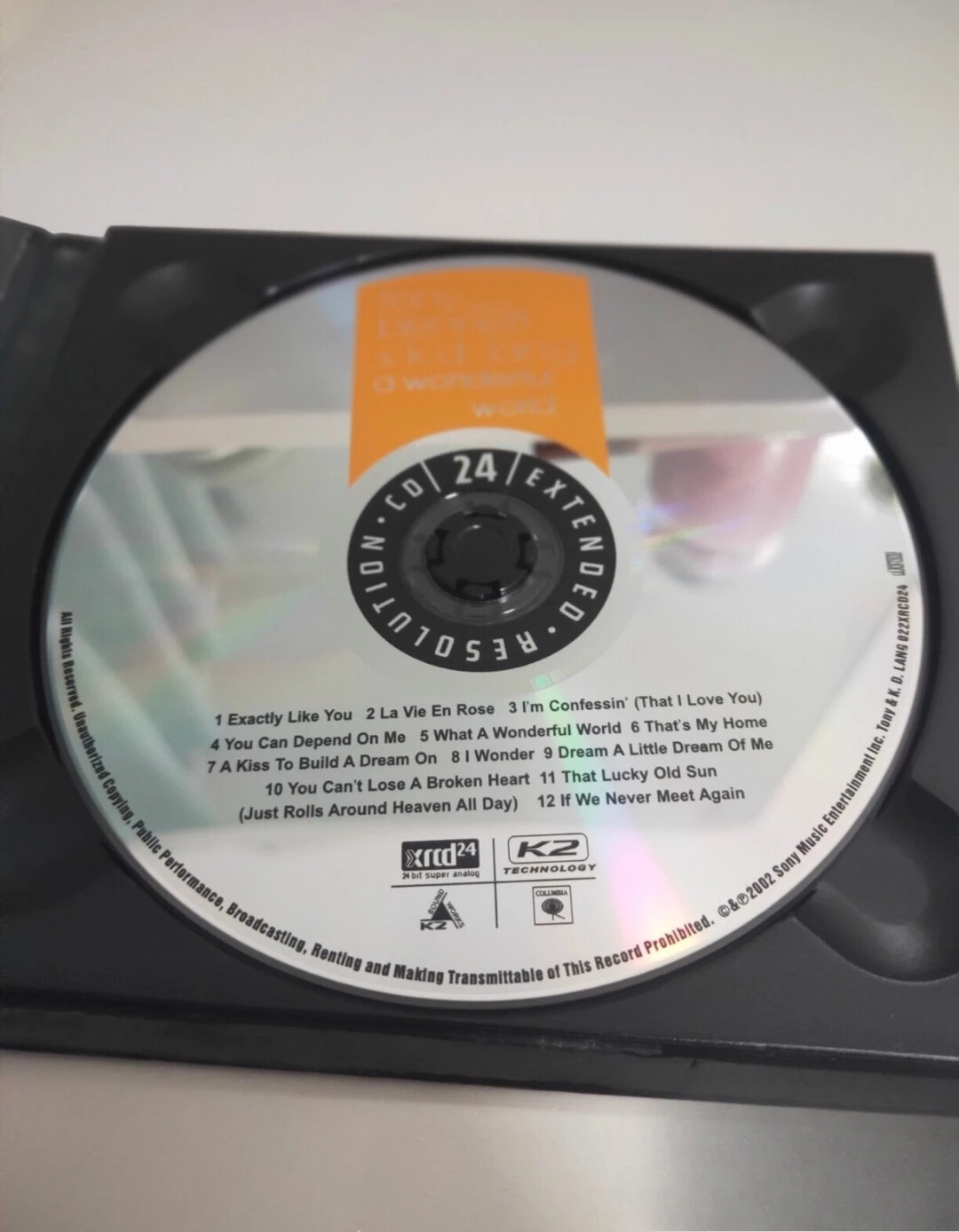 Fever Jazz Masterpiece Tony Bennett & K.d. Lang A Wonderful World XRCD Records, Walkman, Car Music，Party Music Collection Gifts