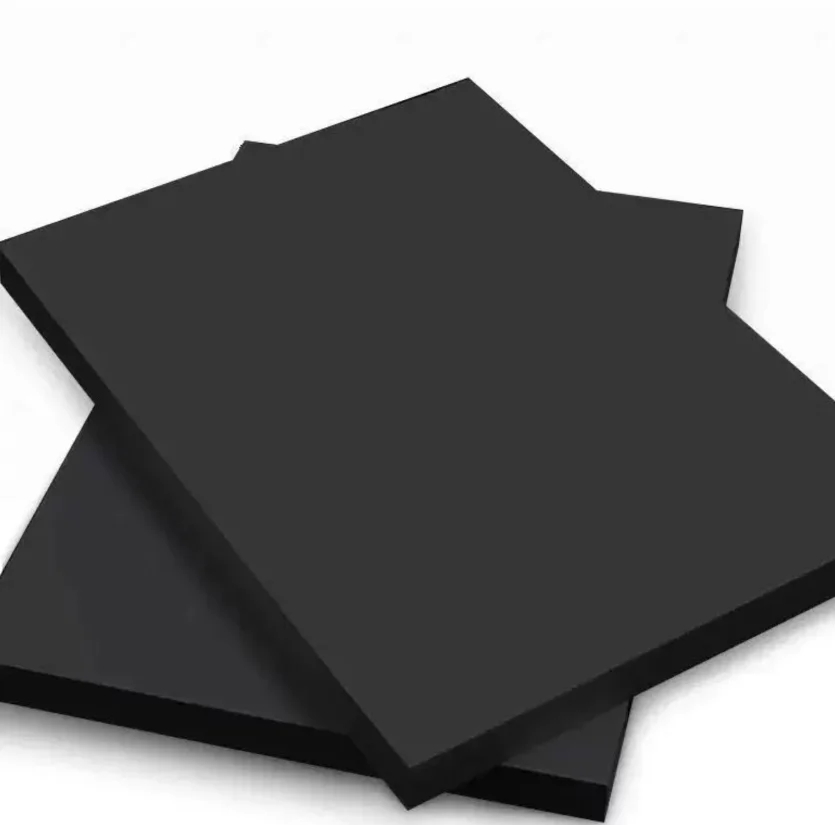 50PCS Thickness 230GSM Size A5 Black Cardstock Thick Paper Card For Cardmaking Craft Scrapbook