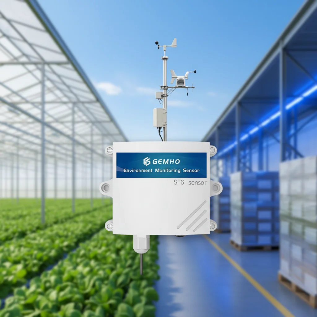 Electrochemical RS485 SF6 Sensor - Fast Response Sulfur Hexafluoride Detector for Environmental Safety & Meteorology