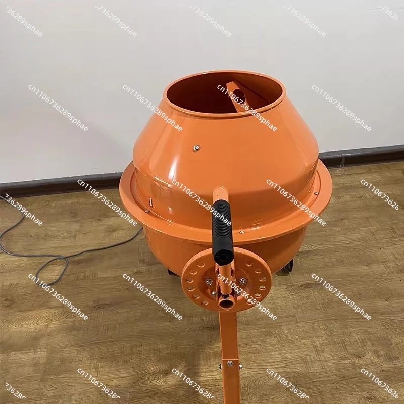 Electric Portable Household Construction Cement Mortar Mixer 63L