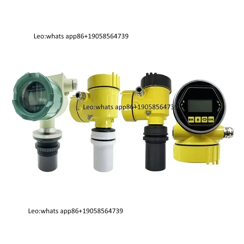 Industrial-Grade Explosion-Proof Digital Ultrasonic Liquid Level Meter One-Piece Ultrasonic Level Gauge Storage Tank