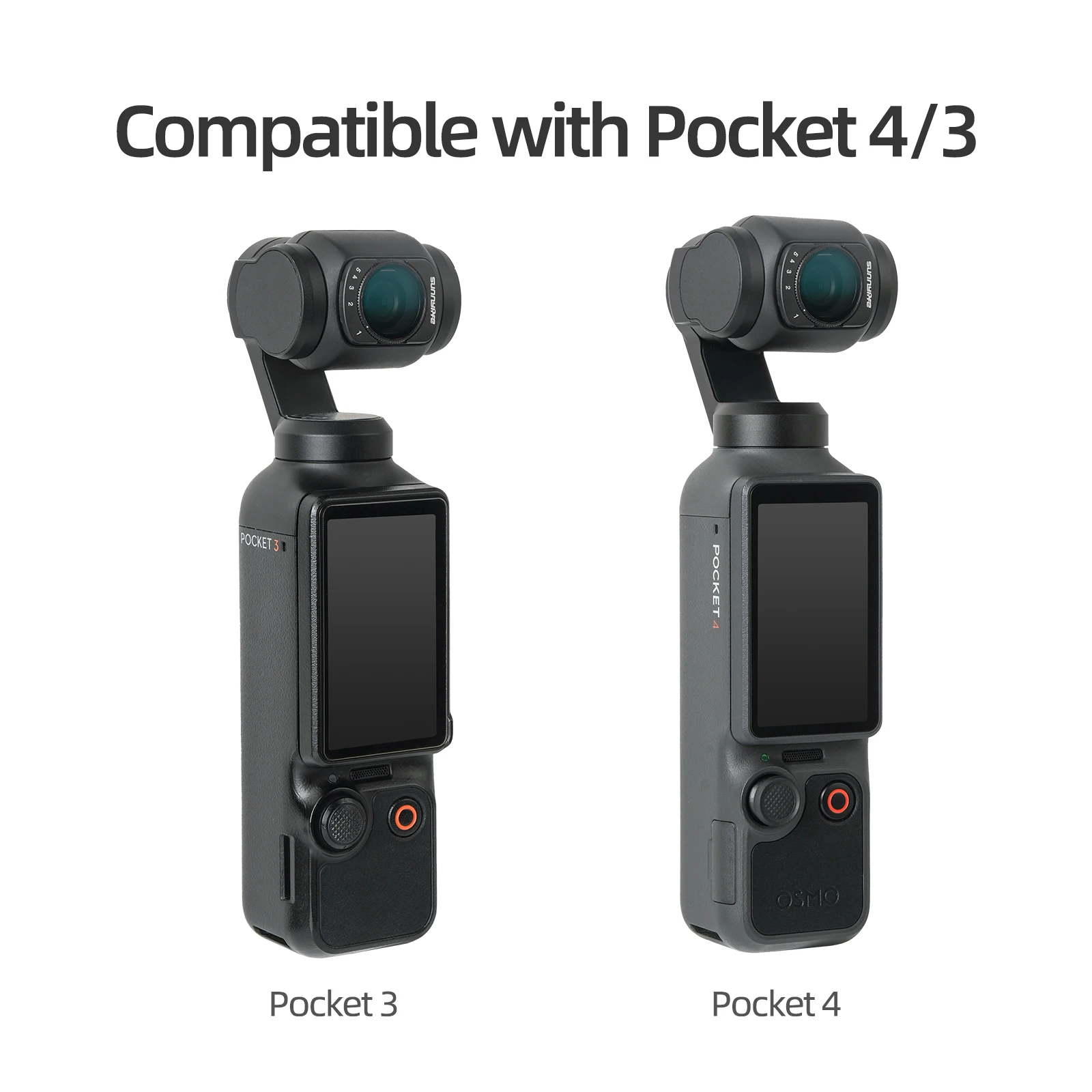 Objektivfilter-Set für DJI OSMO Pocket 3 4 ND2 bis 32 0,72X Weitwinkel 10x Makro-Objektiv Objektivfilter-Kit Set Pocket 4 3 Zubehör – Detail 2