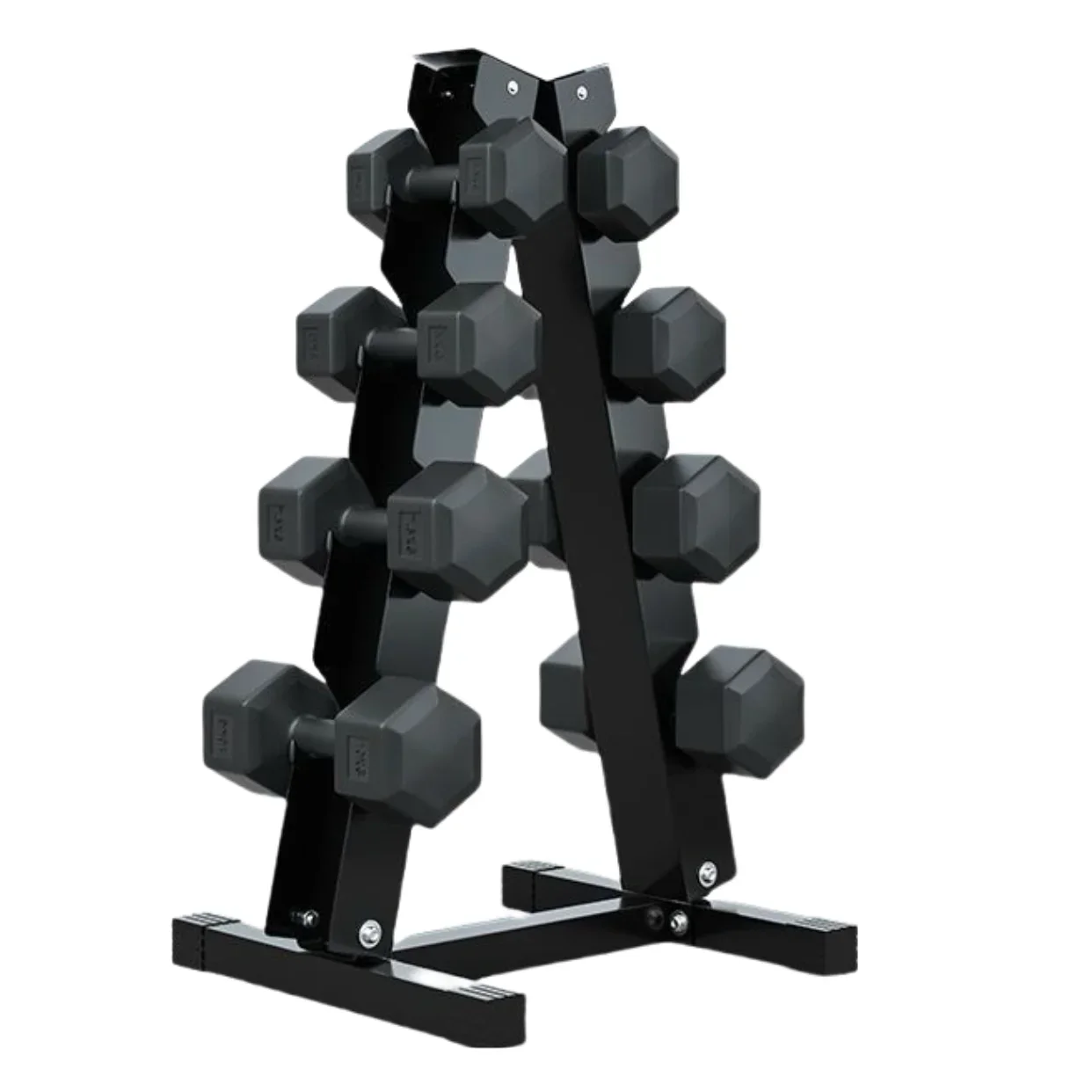 Be adecuado para venta al por mayor barata, mancuernas hexagonales de goma para gimnasio de 100 libras, pesas de Fitness Lbs, juego de mancuernas hexagonales recubiertas de goma de hierro fundido Wi