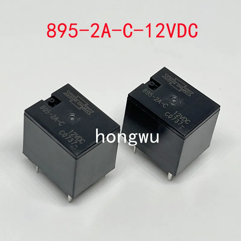 100% Original New 1PCS/ 895-2A-C-12VDC relay 5pins