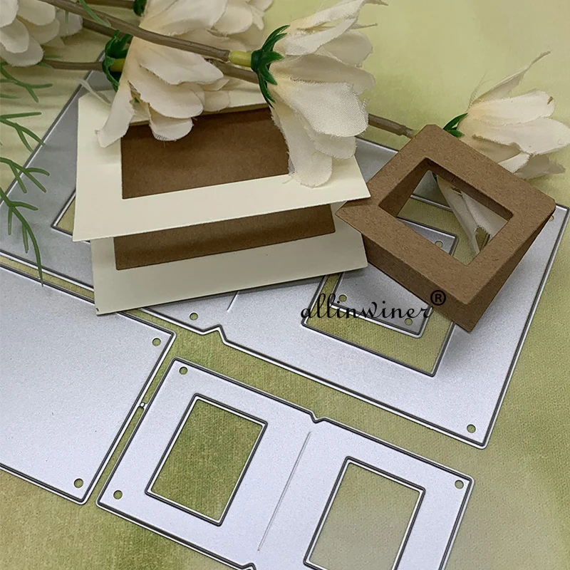 New Photo frame decoration Metal Cutting Dies Stencils Die Cut for DIY Scrapbooking Album Paper Card Embossing