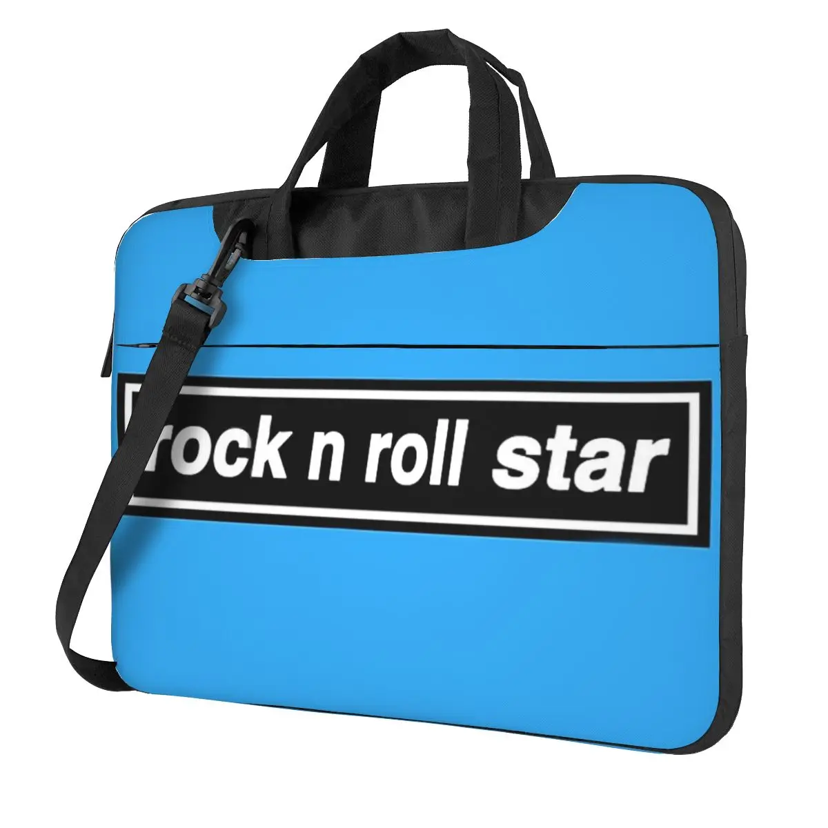 Rock N Roll Star Crossbody Laptop Bag Case Computer Bag Resistant Protective Notebook Pouch for Macbook Pro Lenovo