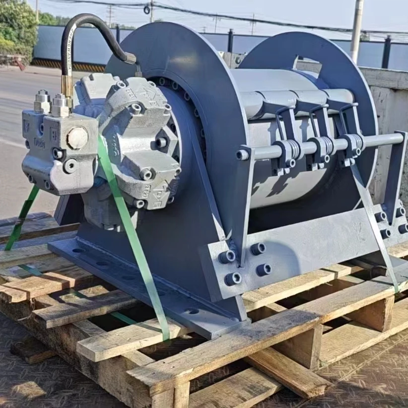 

Low Price Hydraulic Winch 10 Ton with 100 m 300 m 500 m Power Single Double Drum Winch