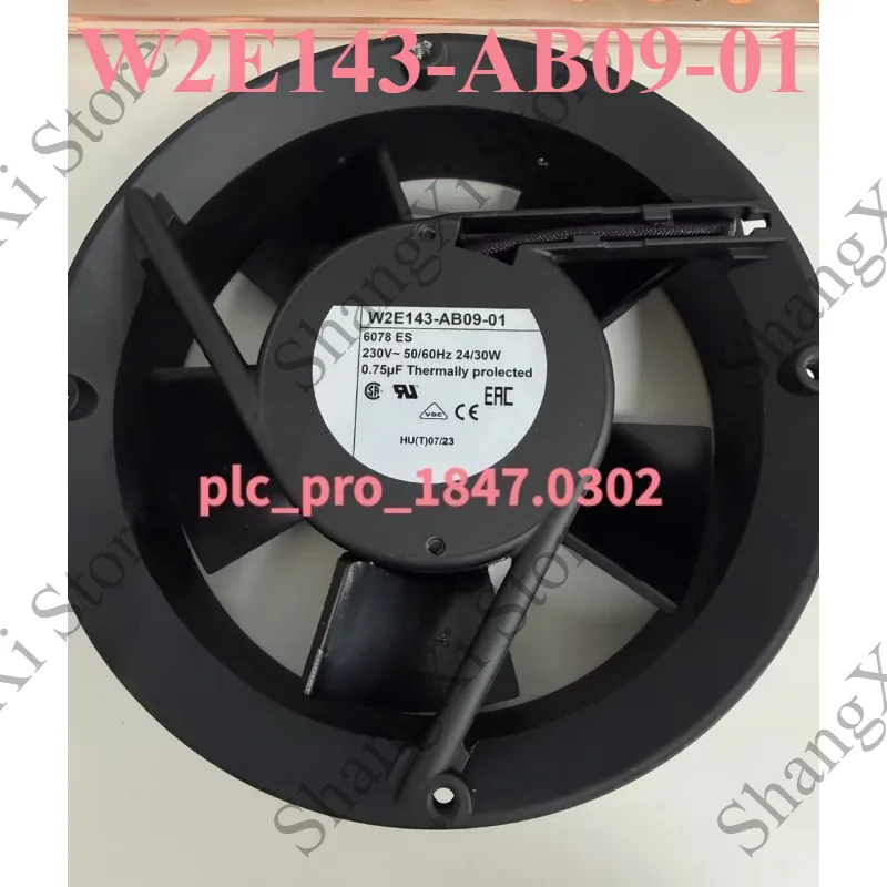 1-ventilateur-de-refroidissement-neuf-modele-w2e143-ab09-01-230-v-24-30-w-172-x-51-mm-livraison-rapide