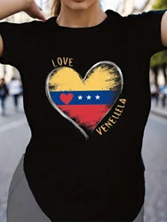 Heart LOVE VENEZUELA women's comfit t-shirt