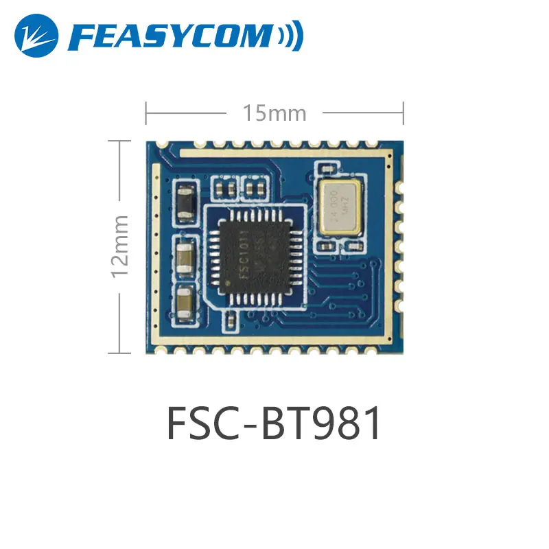 Low Cost Small Size Bluetooth 5.2 BR/EDR/BLE Dual Mode Low Power Consumption Module with External Antenna