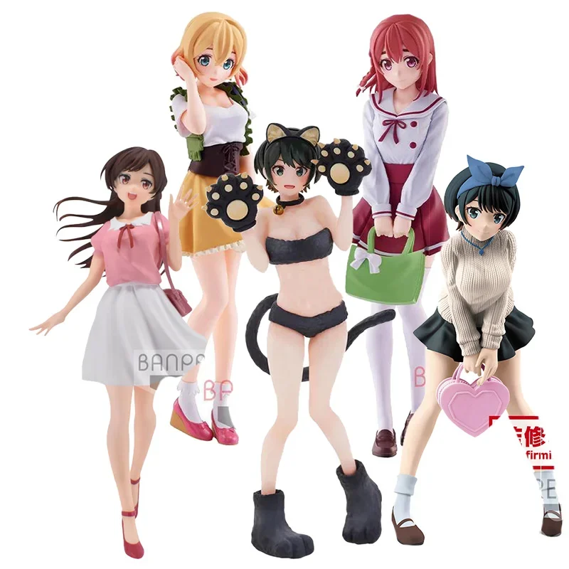 16cm Rent A Girlfriend Anime Figure Chizuru Mizuhara Action Figure Adult Collectible Model Doll Toys Gifts