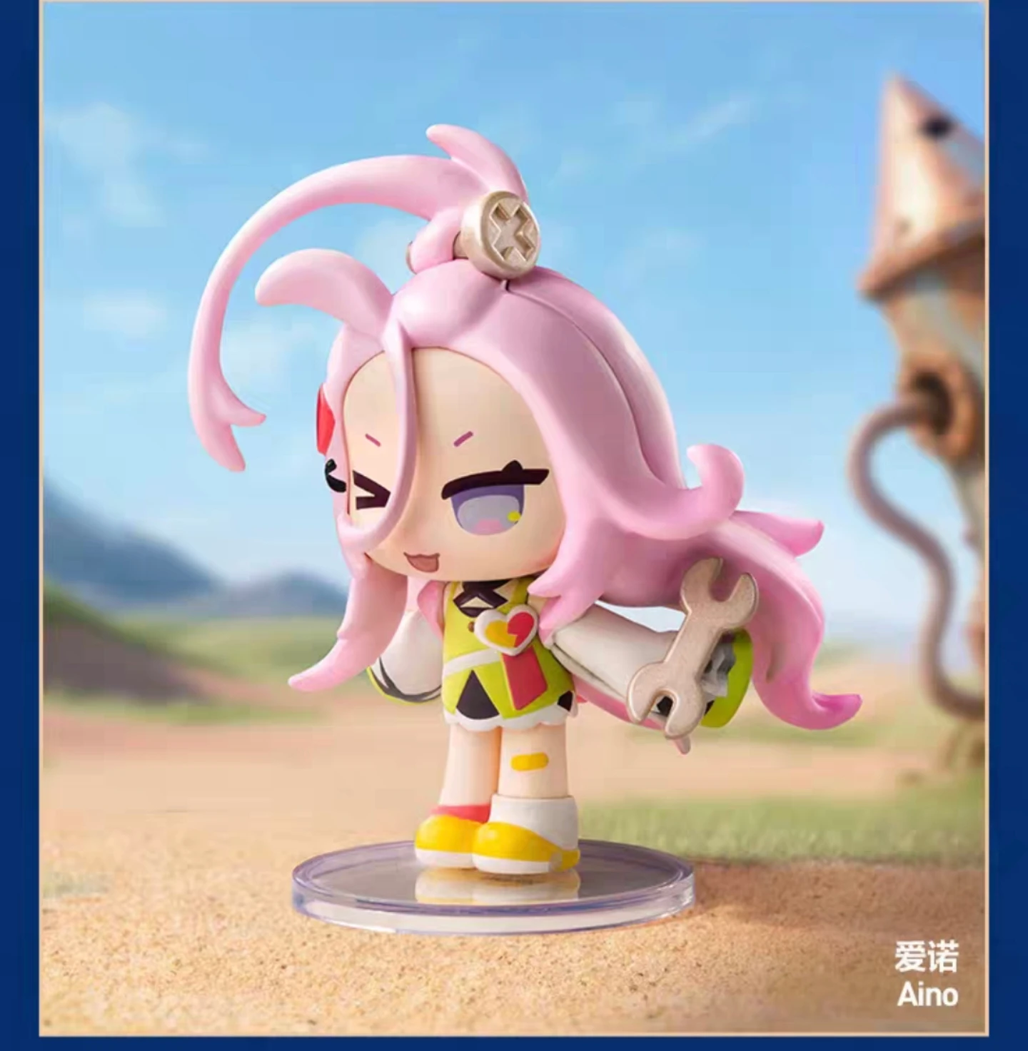 Hot Sale Echte Spot Popmart Genshin Impact Gelukkig Nieuwjaar Q-serie Handgemaakte Verrassing Blind Box Decoratie Speelgoed Collectie Cadeau