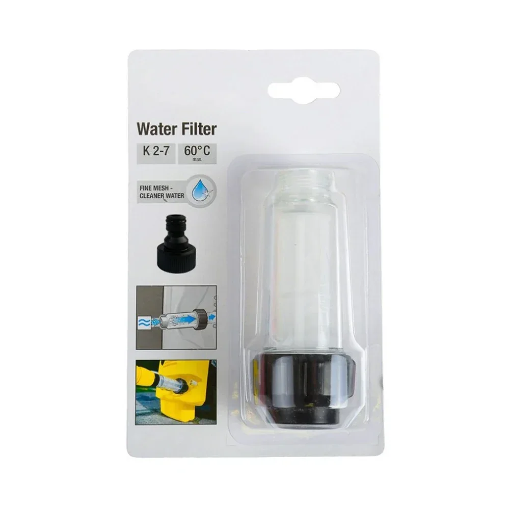 Filtro acqua idropulitrice ad alta pressione per Karcher K2 K3 K4 K5 K6 K7 G 3/4 ''Filtri acqua con nuclei filtranti per Lavor per Nilfisk