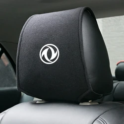 Car Seat Headrest Pillow Cover For Dongfeng DFSK glory 580 DFM h30 corss t5l s30 sx5 f507 ax7 Auto Interior Headrest Accessories