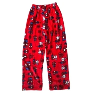 Bandai Anime Sanrio Y2k Herbst und Winter Hallo Kitty Batman Pyjama Hosen Cartoon Hip Hop Damen Warme Casual Flanell Hosen Frauen Geschenke 4