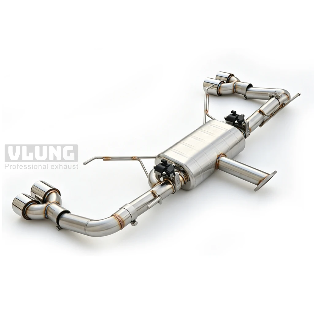 High Flow Valvetronic Exhaust Muffler Stainless Steel Sport Sound Exhaust Kit for Mazda 6 Atenza 2.0 2.5 2012+