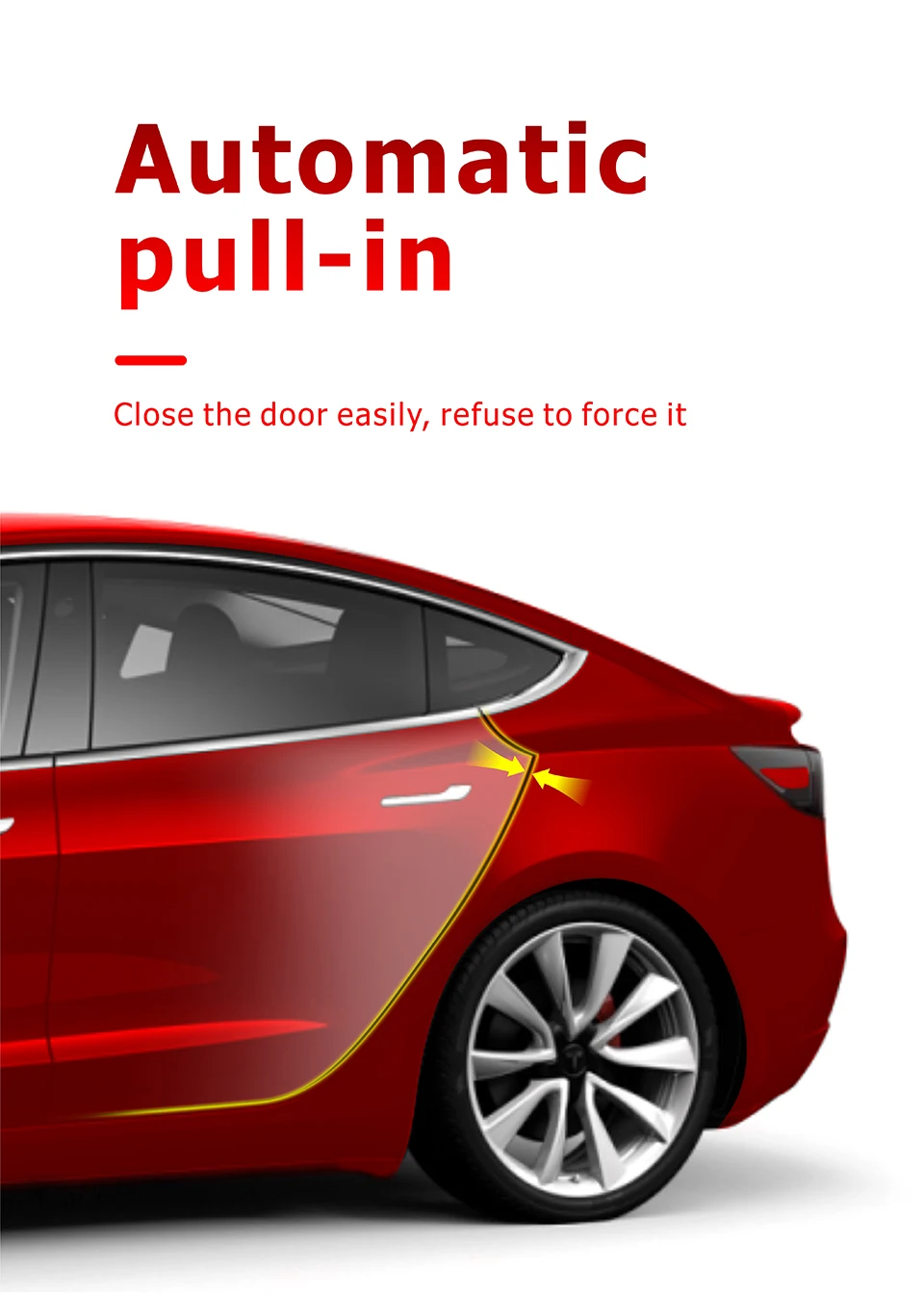 Soft Close Door Electric Lock For BYD Formula Bao 5 Automatic Suction Lock 4 Doors Car Refitting Parts
