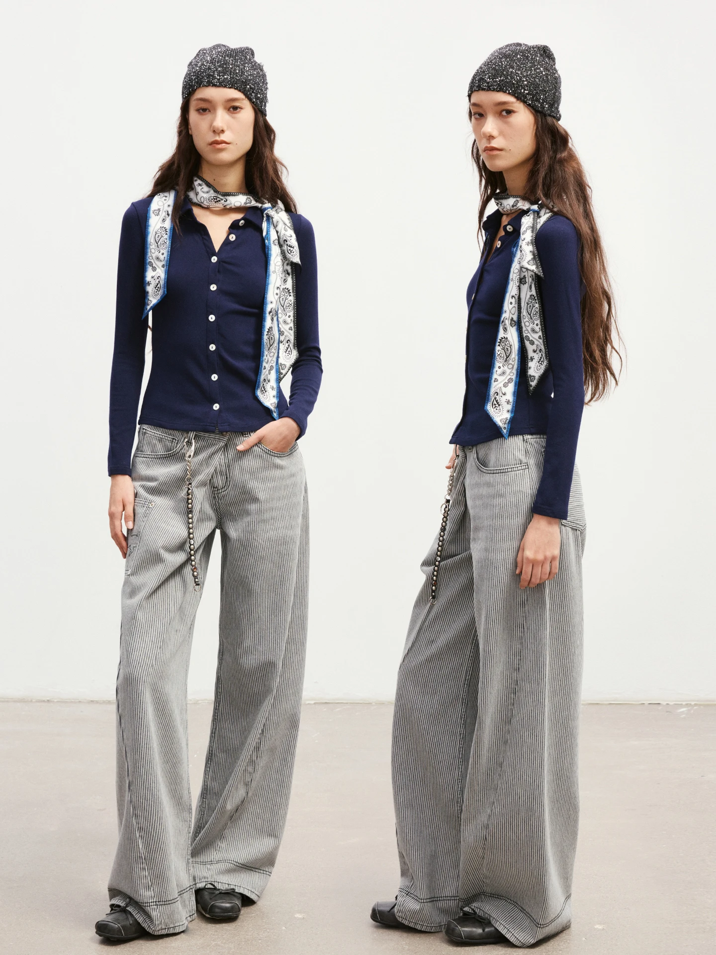 

Джинсы Holl Celebri Blogger Star Trace с вышивкой, прямые, повседневные, с завышенной талией, хлопковые брюки для женщин