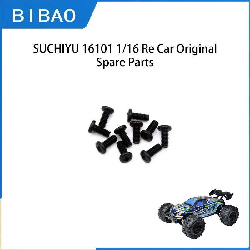 SCY 16101 1/16 RC Car Original Spare Parts 6100 2.5*6mm screws  Suitable for SCY 16101 16102 16103 Car