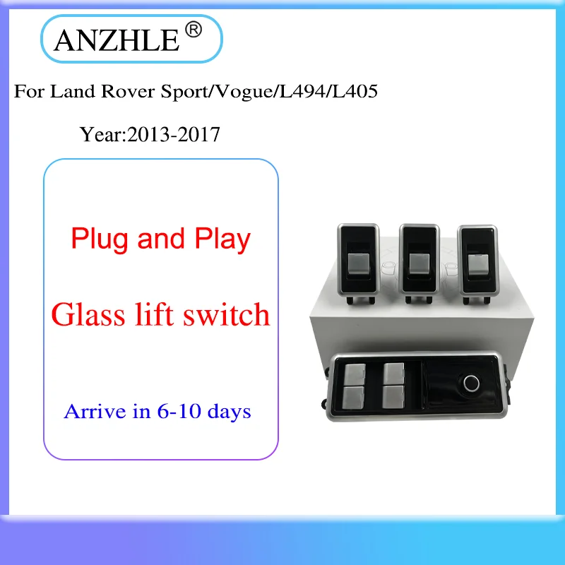 

Electric Window Switch Lifting Control For Range Rover Vogue L405 Sport L494 2013 to 2017 Plug And Play Vehicle Mounted Buttons