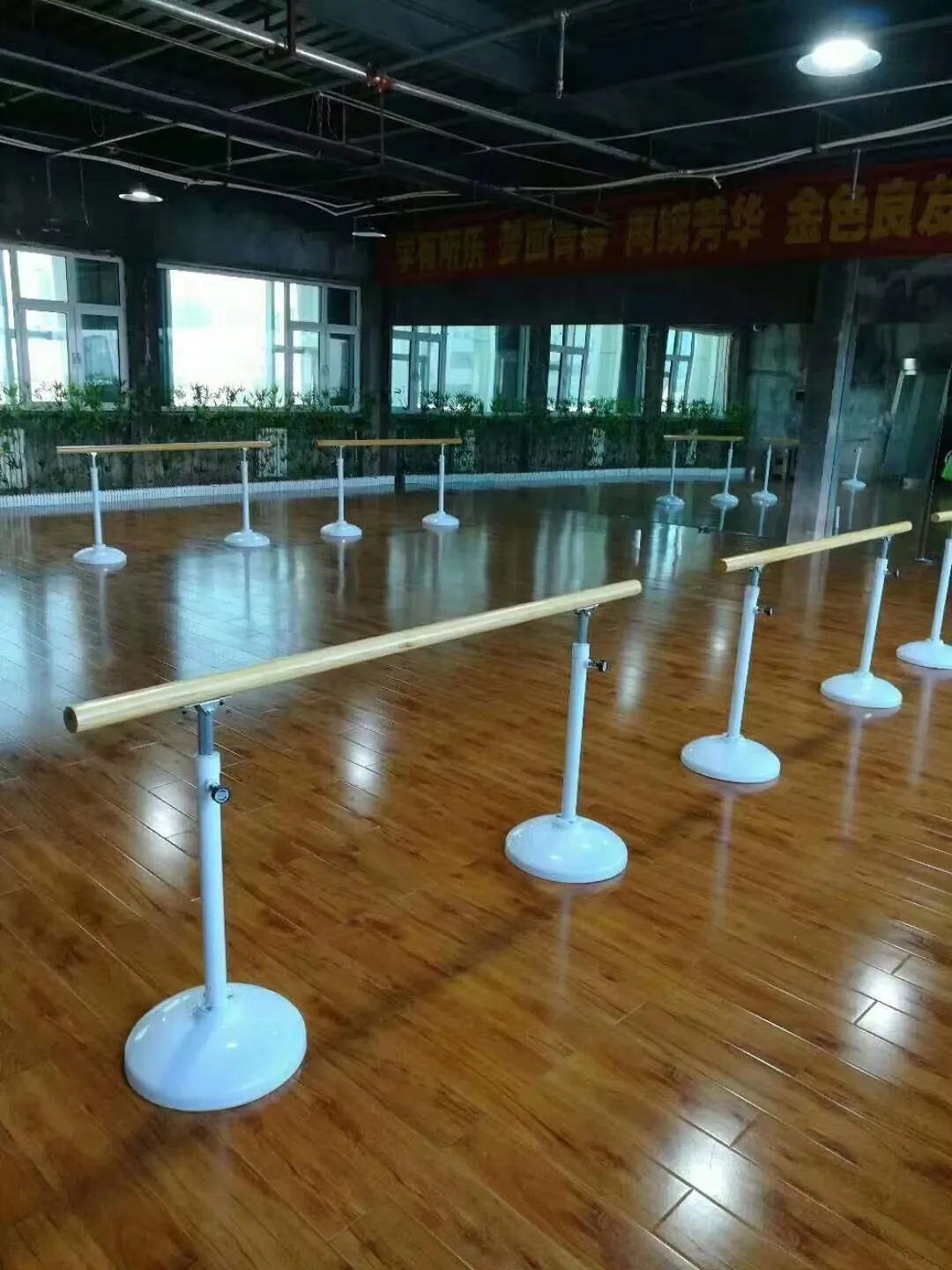 Factory Direct Sales Dance Studio Training Art Gym Dance Pole Dance Barre Sales Professional Design Product Dance