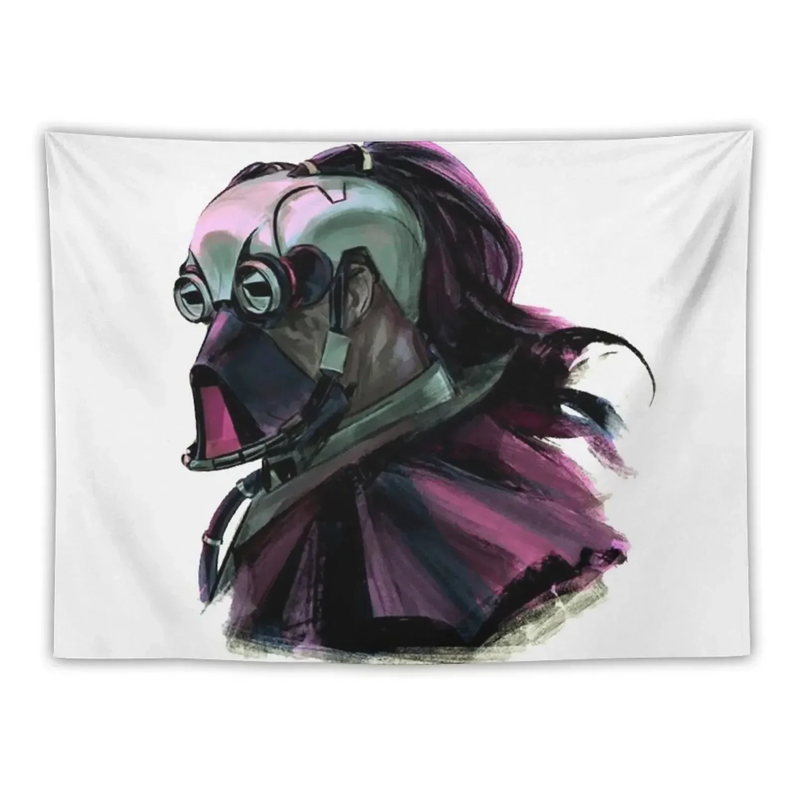 

Mortal Kombat Kabal Minimal Art Tapestry Wall Tapestries Things To The Room Tapestry