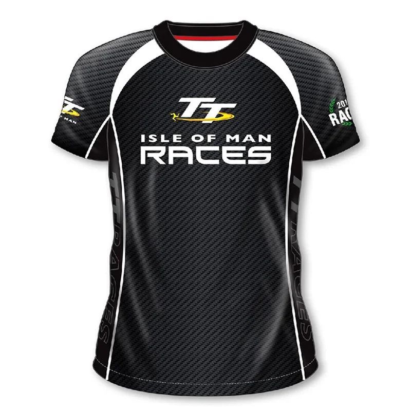 Isle of Man TT 3D-gedruckte T-Shirts Motorrad-Rennmode Streetwear Herren Damen Sportliche Oversized T-Shirts Kinder-T-Shirts Tops Jersey – Detail 3
