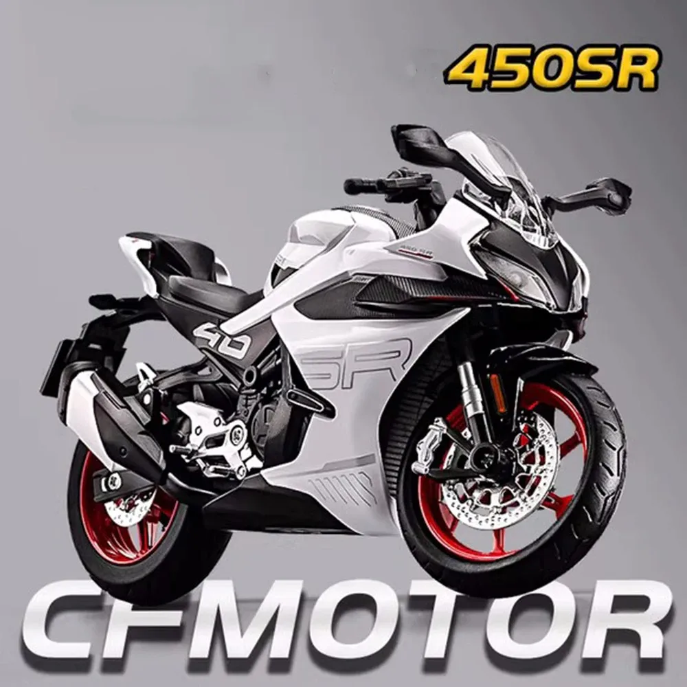 

1:12 Spring Breeze 450SR V4S мотоциклы автомобили игрушечные модели сплав со световой музыкой миниатюрный мотоцикл для детских интерактивных игрушек