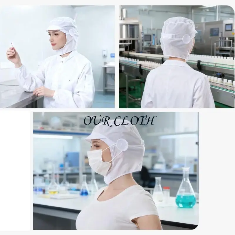 Skin Friendly Cotton Fabric Work Cap Ensuring Breathability and Full Coverage for Better Comfort Y1AC