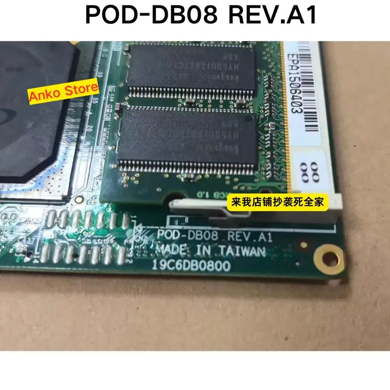 Second-hand test OK ，POD-DB08 REV.A1 19C6DB0800 Embedded Industrial Control Board