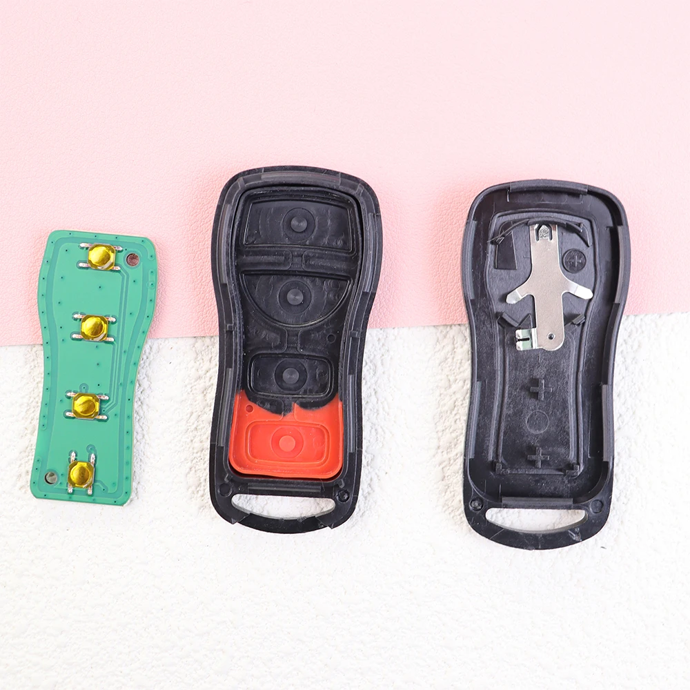 For Nissan Frontier Murano Armada Pathfinder 2002-2008 for Infiniti I35 G35 433/315Mhz KBRASTU15 Car Key Fob Shell Case Housing