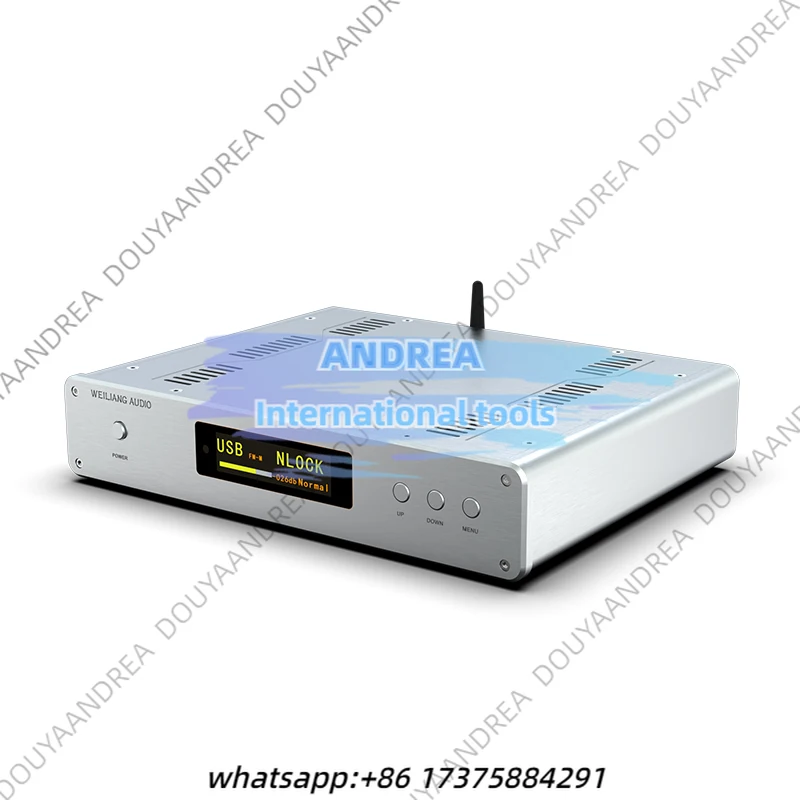 

Qingfeng DC300 flagship dual core ES9038PRO balanced ES9039 audio dac decoder hifi fever