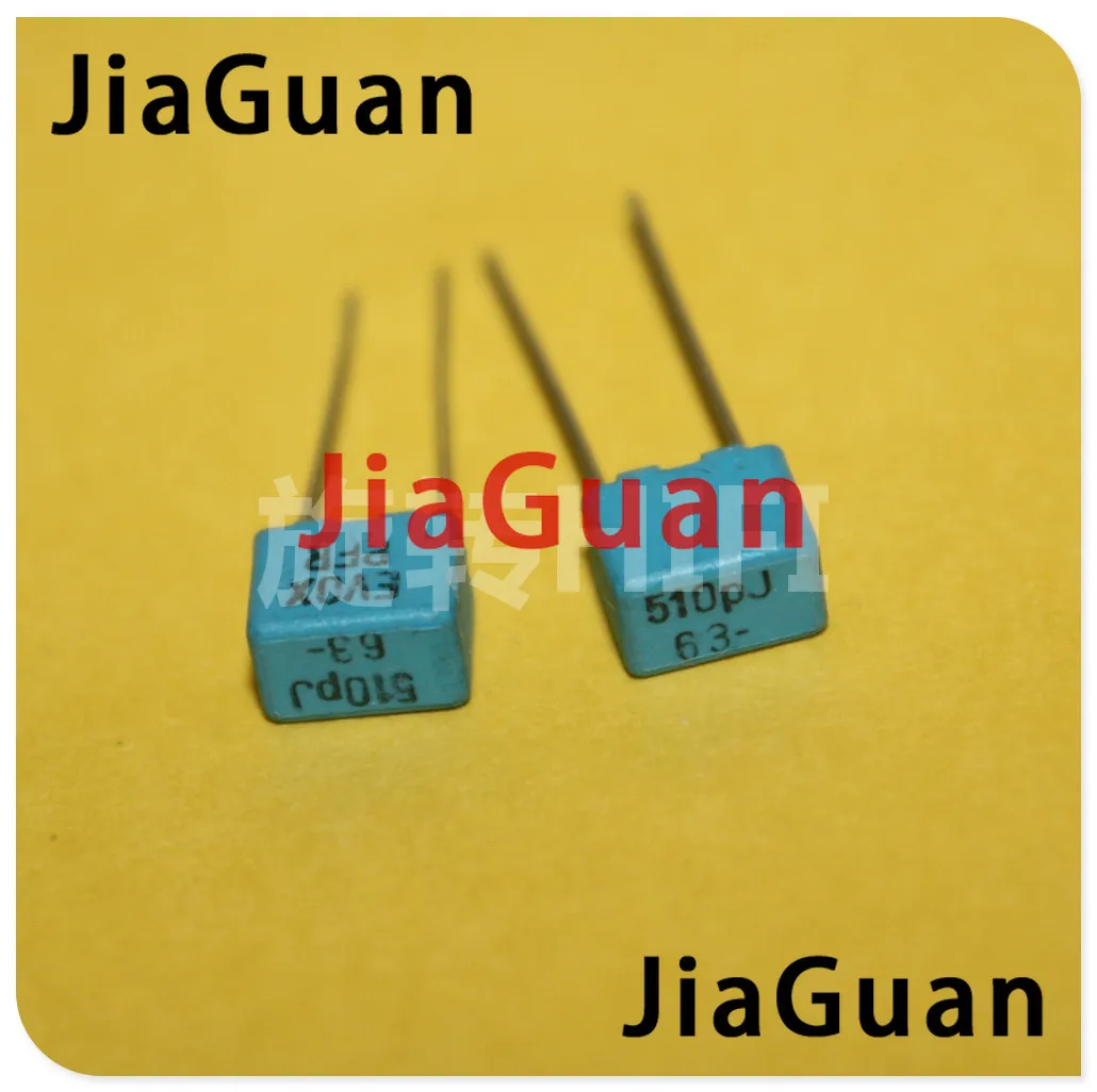 20PCS NEW EVOX PFR 510PF 63V 100V P5MM MKP 511/63V film capacitor RIFA PFR5 511 510PF/63V free shipping 510PF/100V