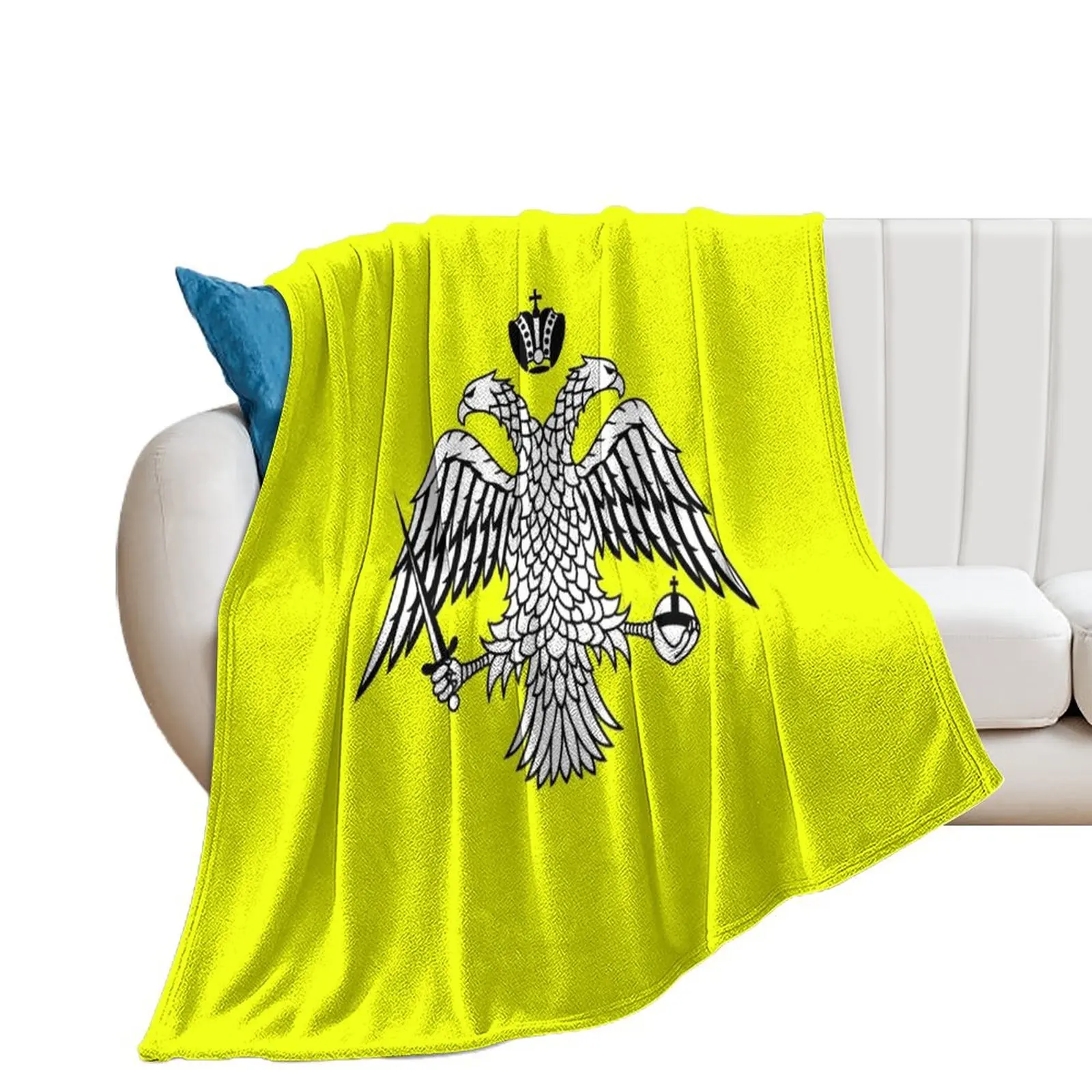 

Greek Orthodox Church symbol Throw Blanket Thins Plaid on the sofa Fashion Sofas Blankets