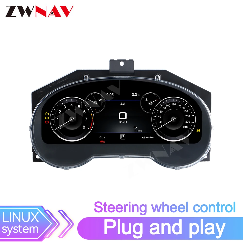 

ZWNAV for Nissan Teana /Pathfinder 2012~2020 Car Upgrade LCD Instrument Auto Speedometer Linux System Digital Cluster Virtual