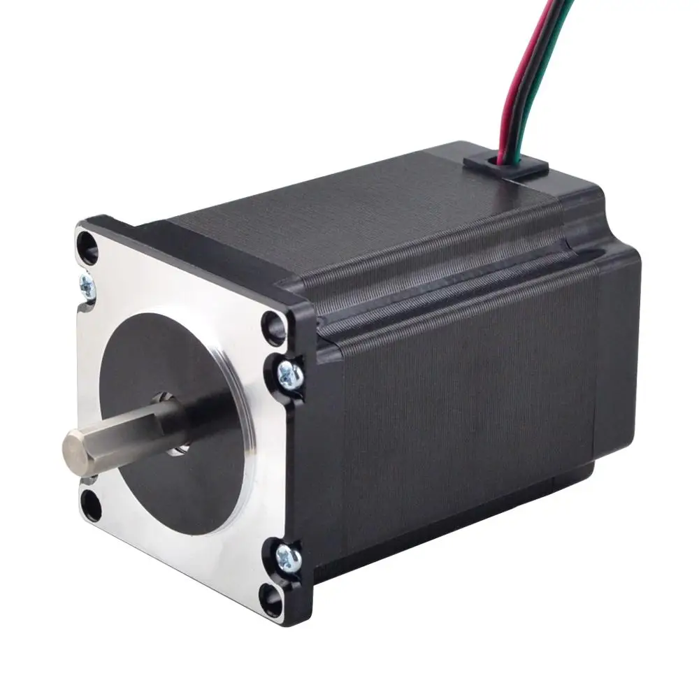 Imagem -03 - Stepperonline Nema 23 Stepper Motor Open Loop Kit 2.4n.m 4a & Driver Dm542t para Impressora 3d Máquina de Gravação Cnc Fresadora