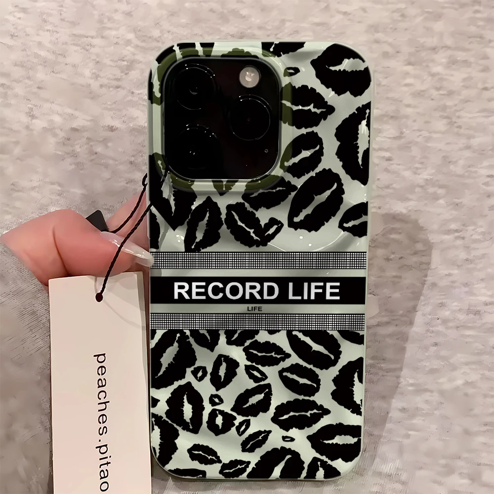 レオパードリップス レコードライフ グラム ホット トレンド - Phone Cases Aesthetic のレビューと価格