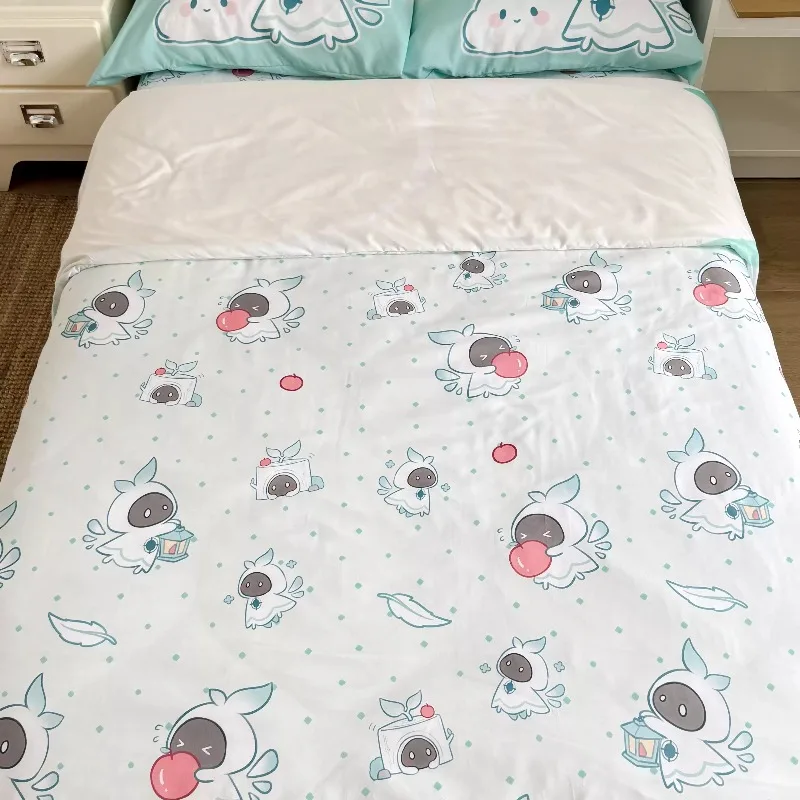 Honkai: Star Rail Venti Bedding Anime Merchandise Cartoon Bedding Creative Bed Sheet Duvet Cover Pillowcase Four-piece Set view 5