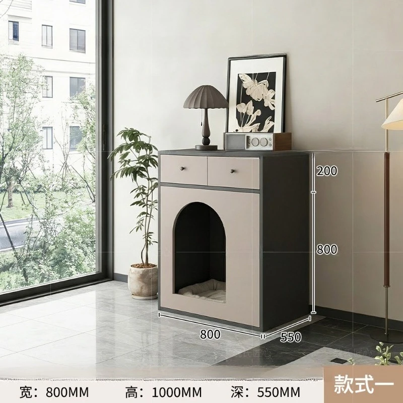 Dog House Luxury Pet Villa Locker Side Cabinet Dog House