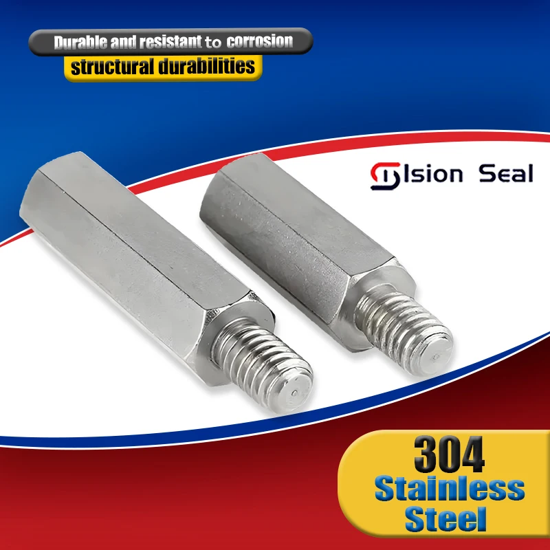 

M2.5 M3 M4 M5 M6 Stainless Steel Hex Standoff Motherboard Male to Female Rack Stud Mount Spacer Column Screws Bolts PCB Support