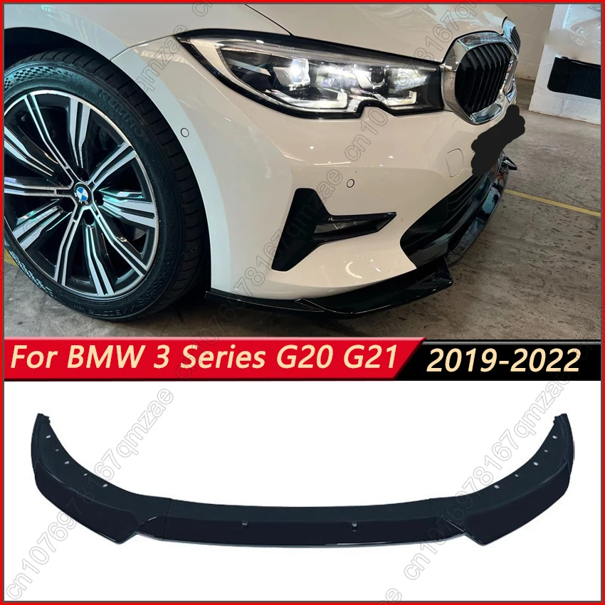 

Front Bumper Diffuser Lip For BMW 3 Series G20 G21 330e 320d 318d 330d 320d 2019-2022 Car Chin Splitter Spoiler Guard Body Kits