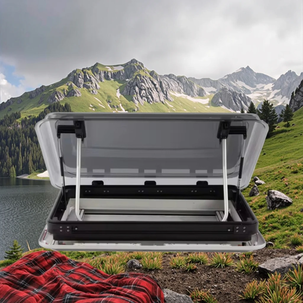 

RV/Motorhome/Caravan Skylight/roof Window With Blind And Flyscreen