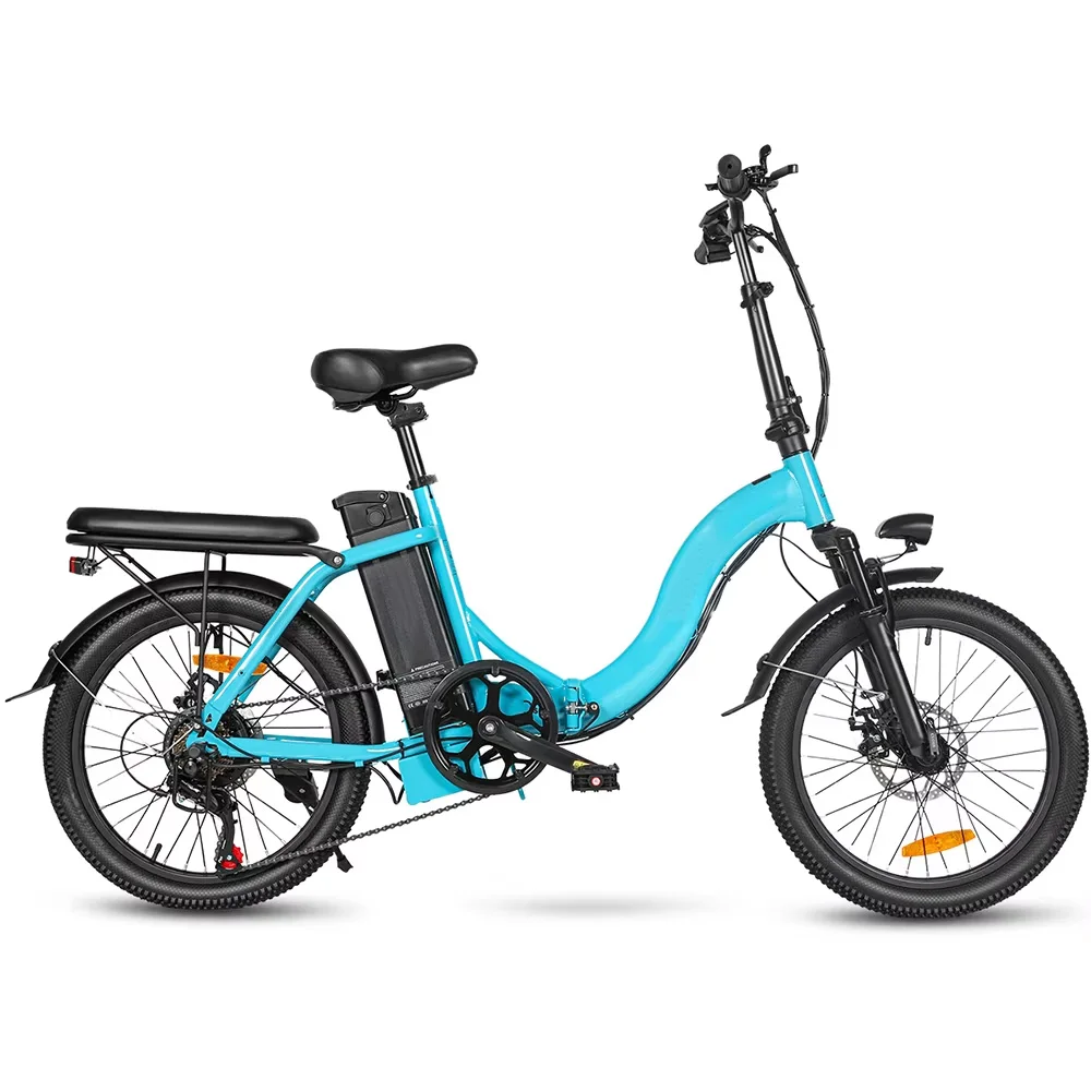 

HOTEBIKE Green City Ebike for Adults Electrical Bike 250w 500W Light Weight Folding Electric Bike E Bike With Throttle