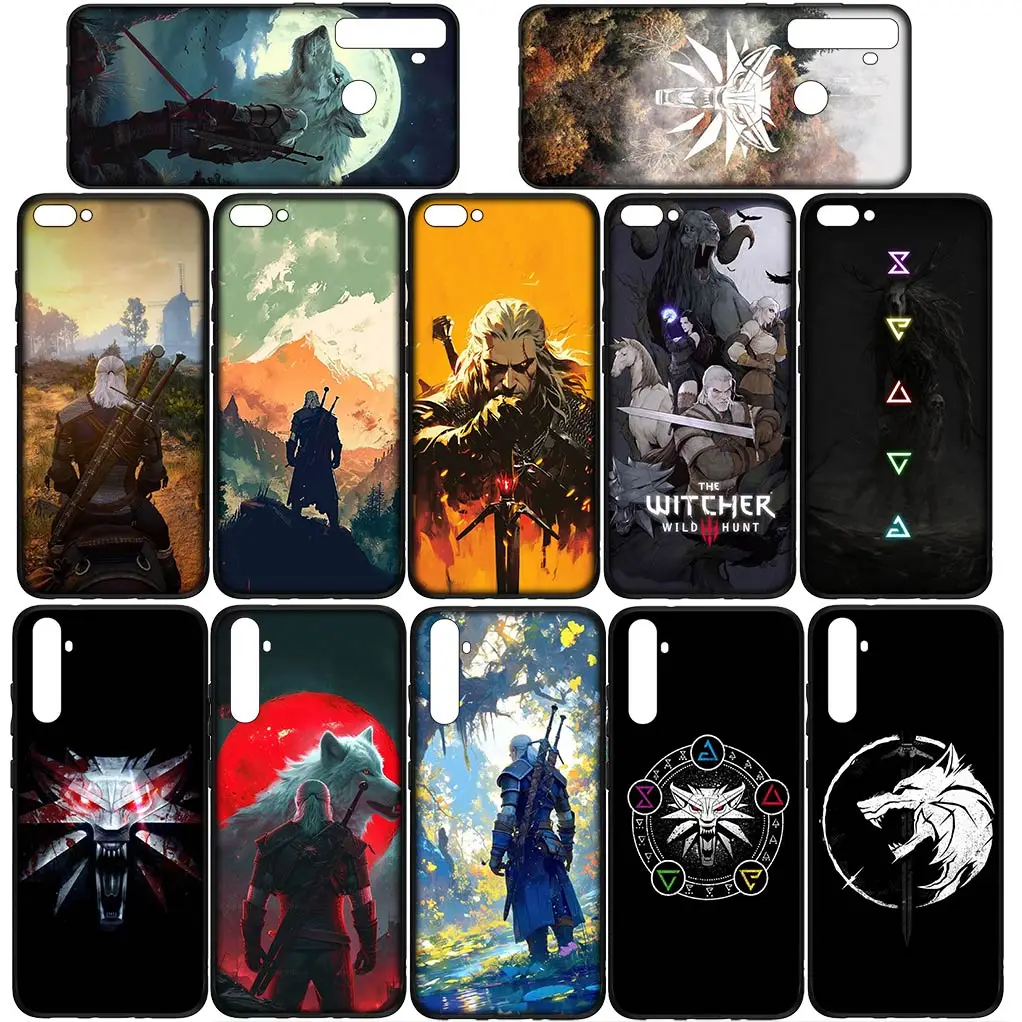 New High-End W-Witchers Game Cover Phone Case for Xiaomi Redmi Note 13 13C A3 A3X Mi POCO F6 F5 X6 Pro + 5G 4G Flexible Coque