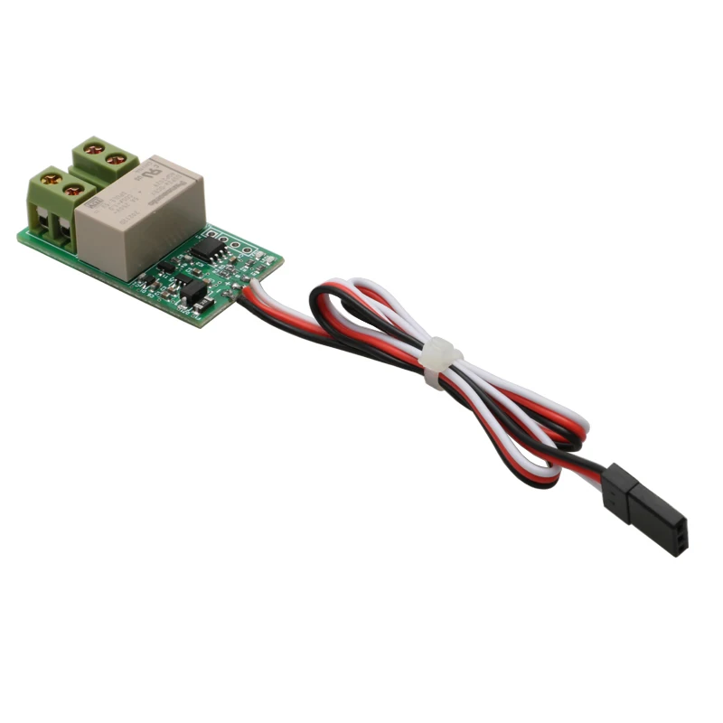 1PCS RC Drone Input 5-12V PWM Signal Remote Control On-off DPDT Relay Switch Searchlights/Flashing Lights Controller Module