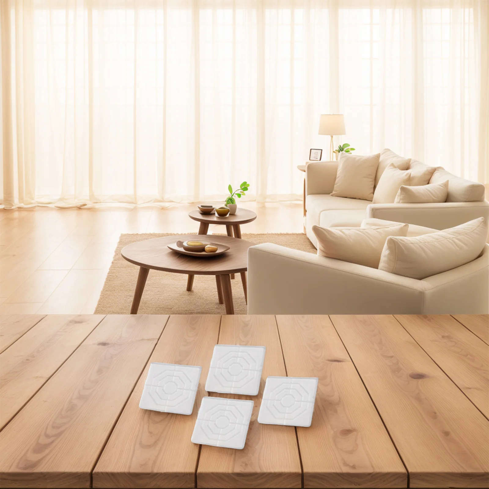 8 8cm Anti slip Furniture Pads Non slip Furniture Pads Heat insulating Scratch Protection Environmentally Friendly